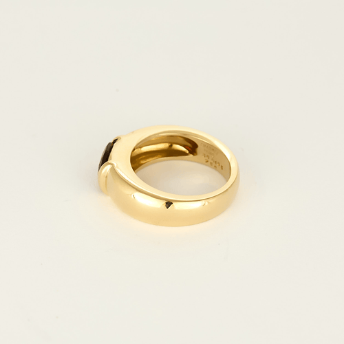 50.5 Chaumet - Bague Gioia en or jaune et grenat 58 Facettes DV32676-1