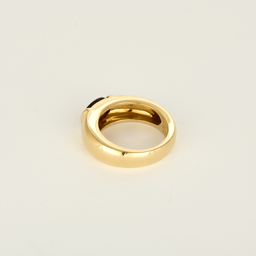 50.5 Chaumet - Bague Gioia en or jaune et grenat 58 Facettes DV32676-1
