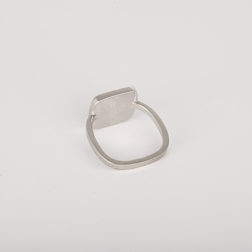 Dinh Van - Impression - Ring i hvidguld og perlemor
