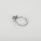 Volutenring aus Graugold und Diamanten