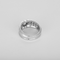 Anillo de Oro blanco 18k Diamante