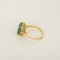 53 Bague en Or jaune 14k Emeraude 58 Facettes DV32478-6
