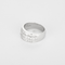 Anillo de oro blanco de 18k Diamante