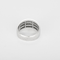 Anillo de oro blanco de 18k Diamante