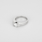 Anel em Ouro branco 18k Diamante