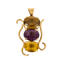 Pendentif moderniste en or jaune et quartz de couleurs 58 Facettes DV32739-2