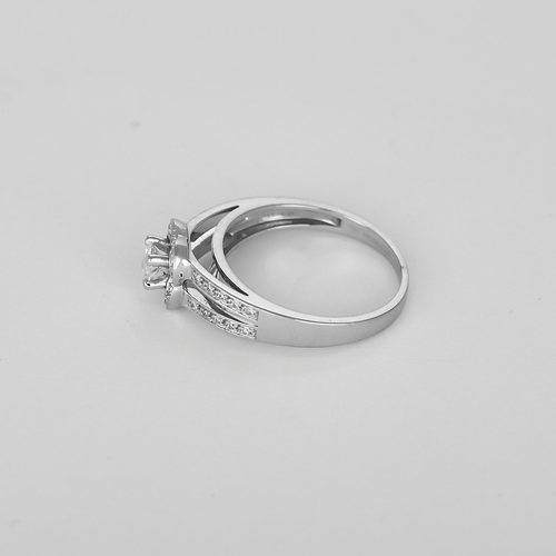 54 MAUBOUSSIN - Chance of Love n° 2 - Bague en or blanc et diamants 58 Facettes DV32588-1
