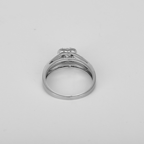 54 MAUBOUSSIN - Chance of Love n° 2 - Bague en or blanc et diamants 58 Facettes DV32588-1