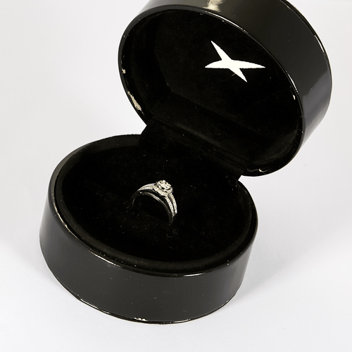 54 MAUBOUSSIN - Chance of Love n° 2 - Bague en or blanc et diamants 58 Facettes DV32588-1