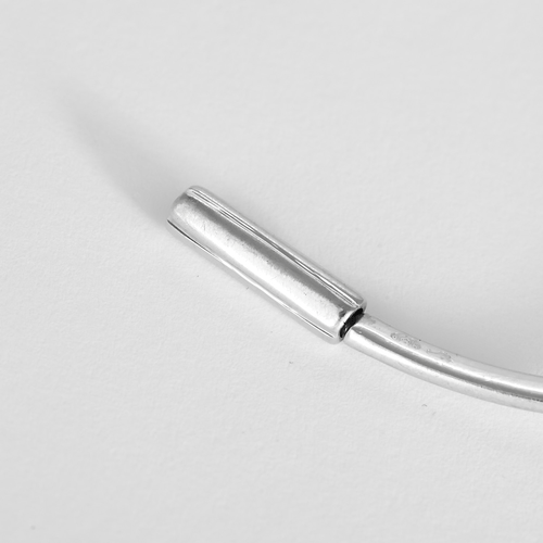 Messika - Elegancka bransoletka typu bangle mouvementé z białego złota 18K