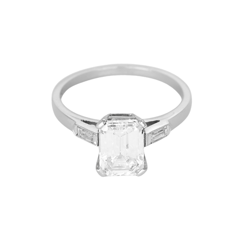 52.5 Bague en Or blanc 18k Diamants 58 Facettes DV26158-30