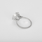 Ring Solitaire in platinum, approximately 5.02 carat diamond.