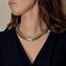 Bassani- Collier en Or blanc maille tubogaz 58 Facettes DV32729-5