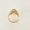 Elegant ring i roségull med rosa og fiolette diamanter: 1,50 karat