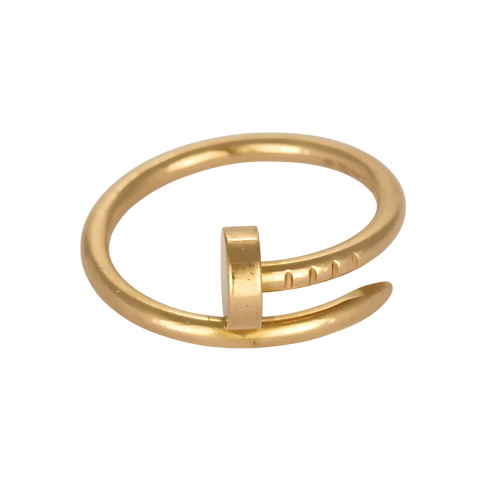 CARTIER - JUSTE UN CLOU - 玫瑰金戒指，小号款