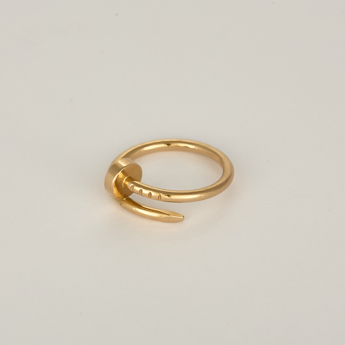 CARTIER - JUSTE UN CLOU - 玫瑰金戒指，小号款