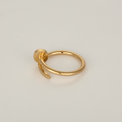 CARTIER - JUSTE UN CLOU - 玫瑰金戒指，小号款