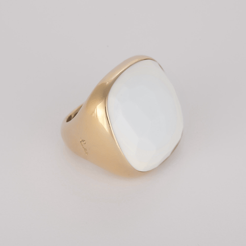50 Bague Pomellato en or rose et opale cacholong 58 Facettes DV20614-1-50-2