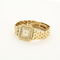 CARTIER - Santos Demoiselle model watch in yellow gold and diamonds