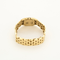 CARTIER - Santos Demoiselle model watch in yellow gold and diamonds
