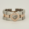 Chopard - Happy Diamond - Bedeutender Ring aus Weißgold, Roségold und Diamant: 0,05 Karat