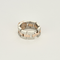 Chopard - Happy Diamond - Bedeutender Ring aus Weißgold, Roségold und Diamant: 0,05 Karat