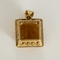 Pendentif en Or jaune 14k et citrine 58 Facettes DV4845-16