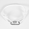 DINH VAN - Glied L - Armband mit Kordel, Graugold und Diamanten