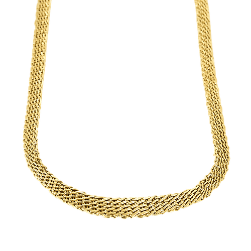 Collar de oro amarillo de 18k