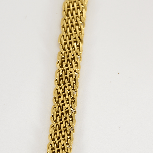 Collar de oro amarillo de 18k