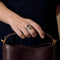 Ring aus 18k Weißgold Diamant und Saphir