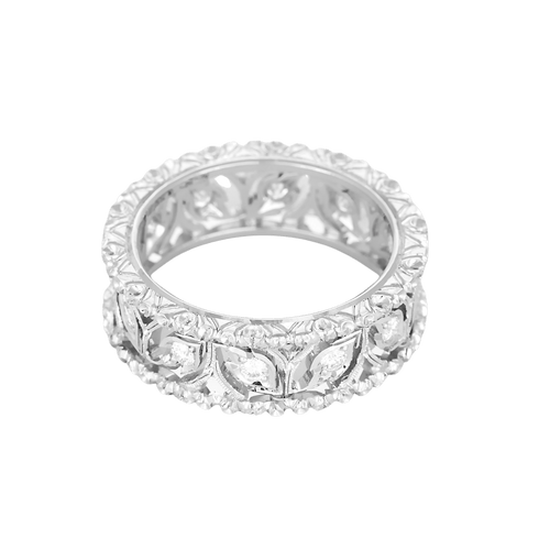 Buccellati - Eternelle Ramage - Elegant 18K white gold ring