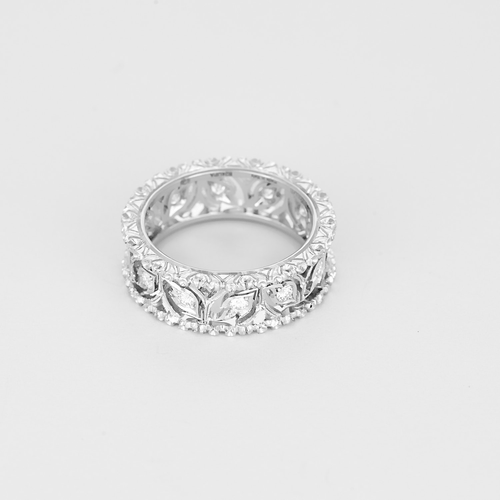 Buccellati - Eternelle Ramage - Elegant 18K white gold ring