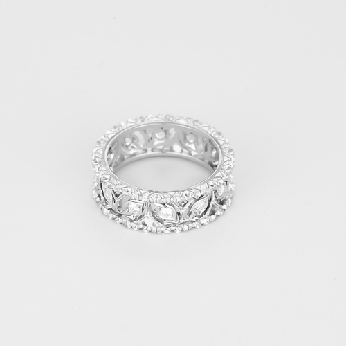 Buccellati - Eternelle Ramage - Elegant 18K white gold ring