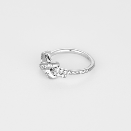 CHAUMET - Liens - Jemný prsten z 18K bílého zlata (750/1000)