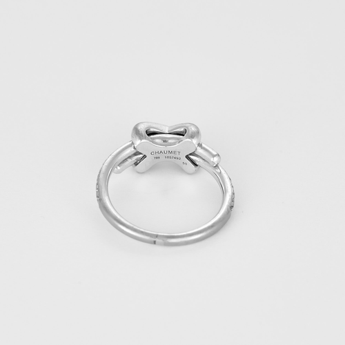 CHAUMET - Liens - Jemný prsten z 18K bílého zlata (750/1000)
