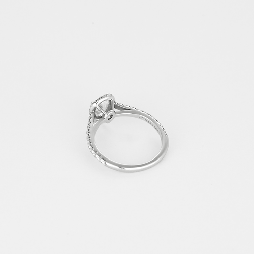 Tiffany & Co - Soleste - Anel Solitário em Platina e diamantes: aproximadamente 0,86 quilates no total