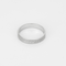 Anel em ouro branco de 18k