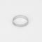Anel em ouro branco de 18k