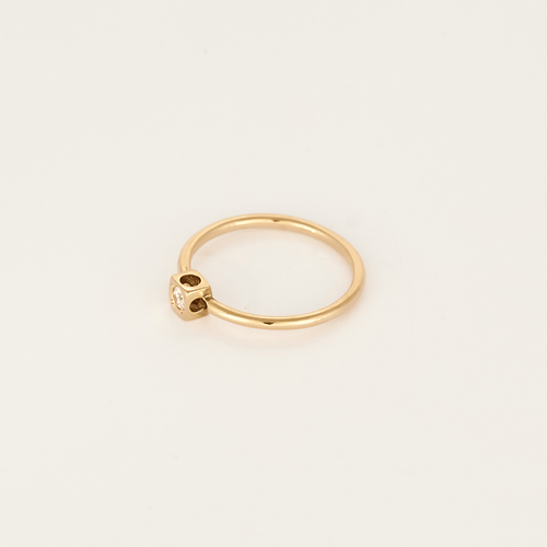 Dinh Van - O cubo - XS - Anel em ouro rosa