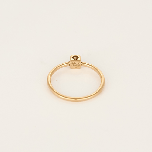 Dinh Van - O cubo - XS - Anel em ouro rosa