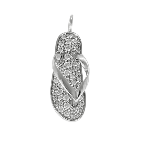 Pendente Garel Tong em ouro branco e diamantes