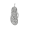 Pendente Garel Tong em ouro branco e diamantes