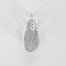 Pendente Garel Tong em ouro branco e diamantes
