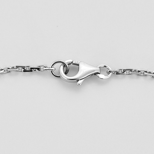 Cartier Colar Love em Ouro branco 18k Diamante