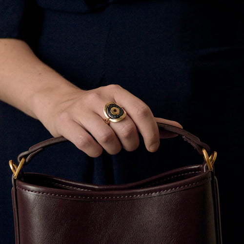 Bulgari - Coleção Astrale - Anel em ouro amarelo