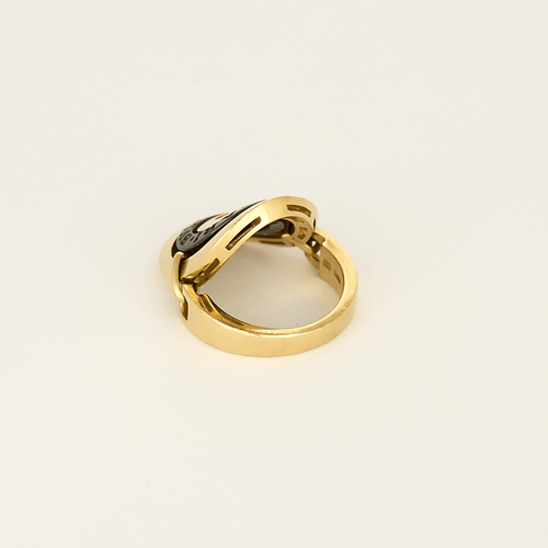 Bulgari - Coleção Astrale - Anel em ouro amarelo
