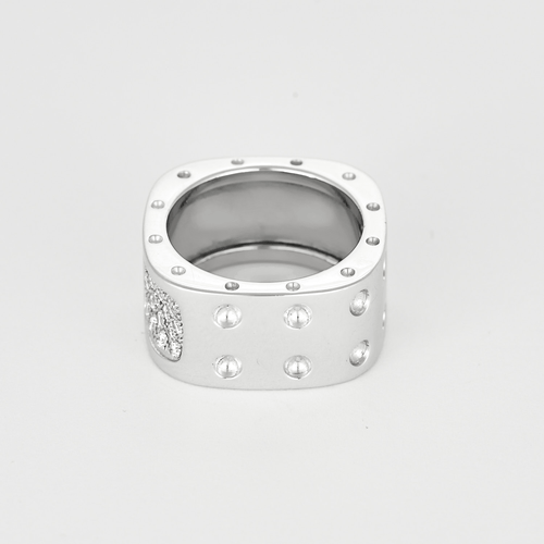 Roberto Coin - Anel em ouro branco e diamantes
