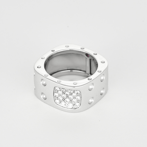 Roberto Coin - Anel em ouro branco e diamantes