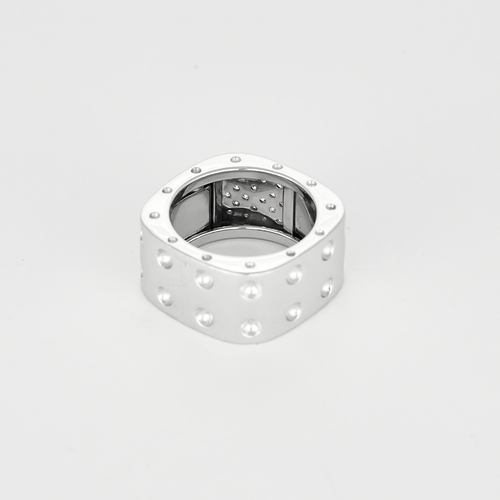 Roberto Coin - Anel em ouro branco e diamantes